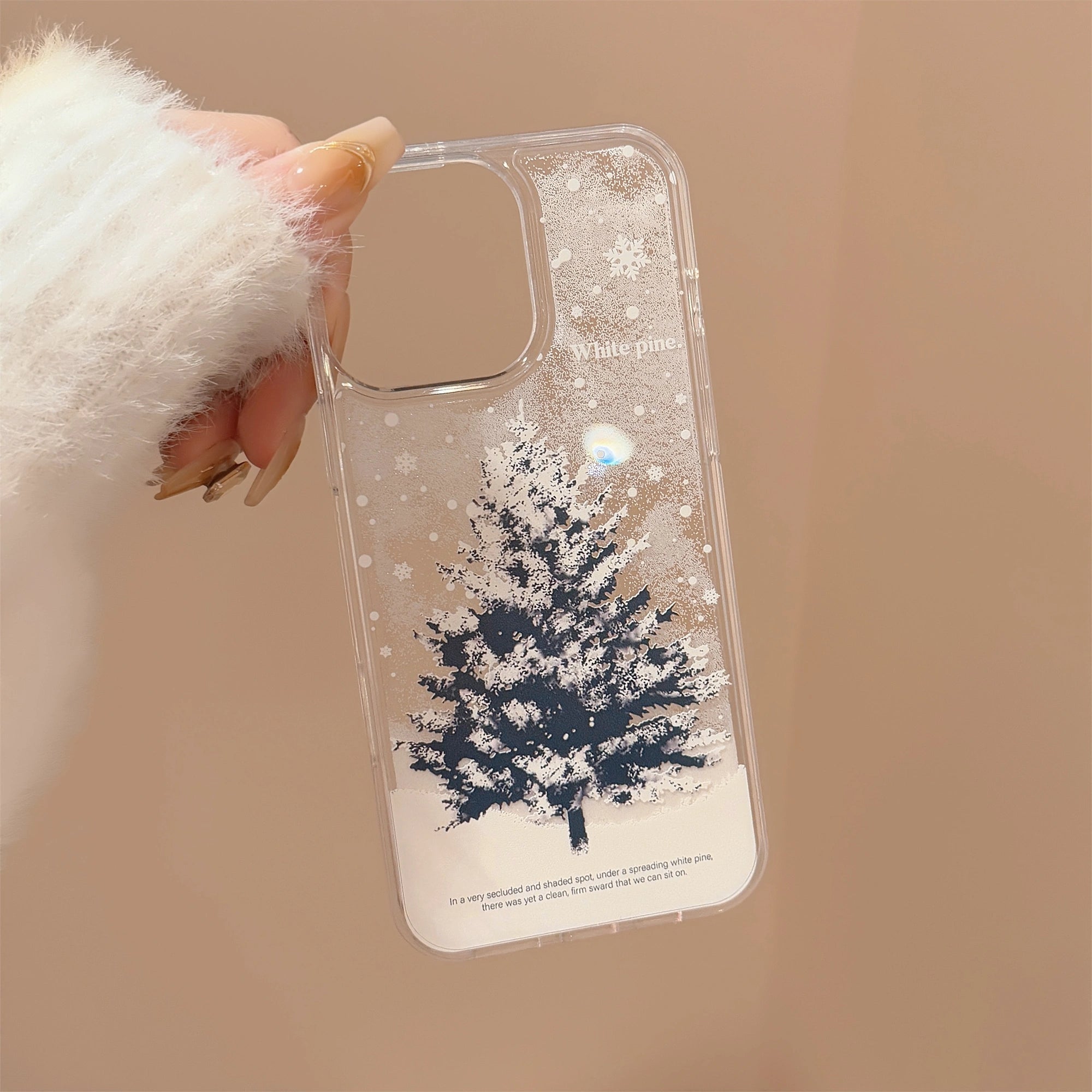 Frosted Peaks - iPhone Case